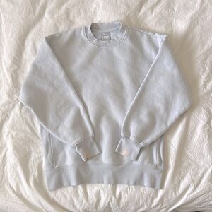 Tna Cozy Boyfriend Fleece Crewneck Sweatshirt *Flawed